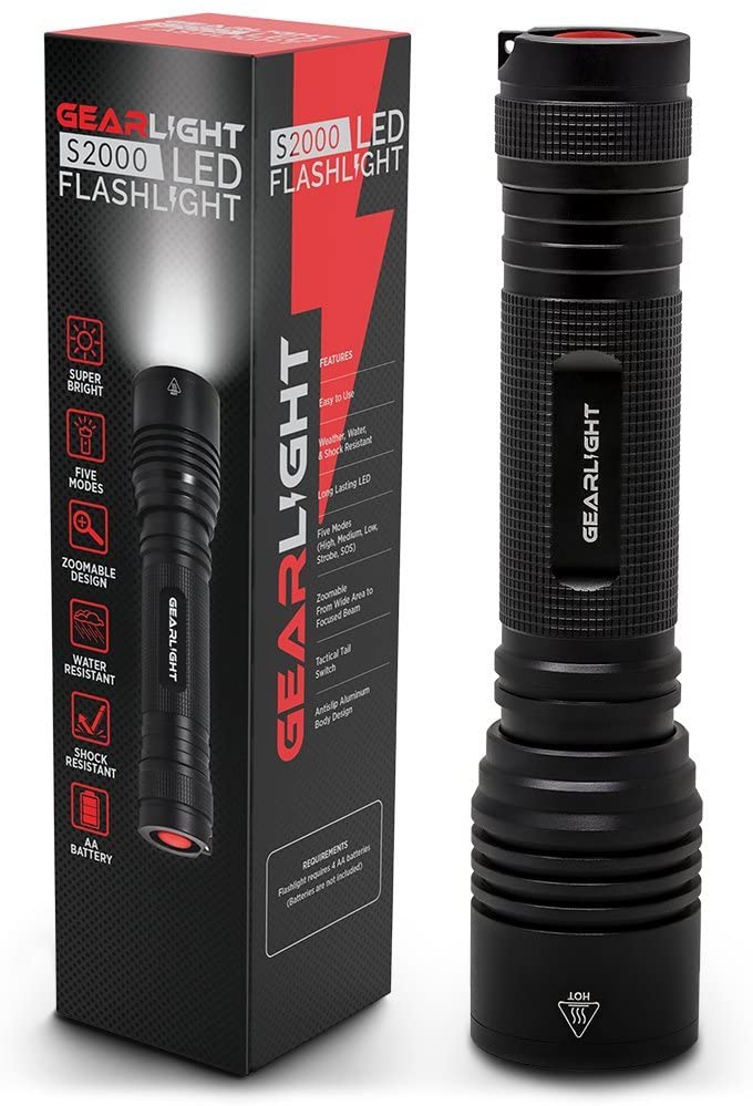 GearLight High-Powered LED Flashlight S2000